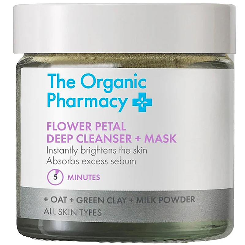 The Organic Pharmacy Flower Petal Deep Cleanser & Mask 40g