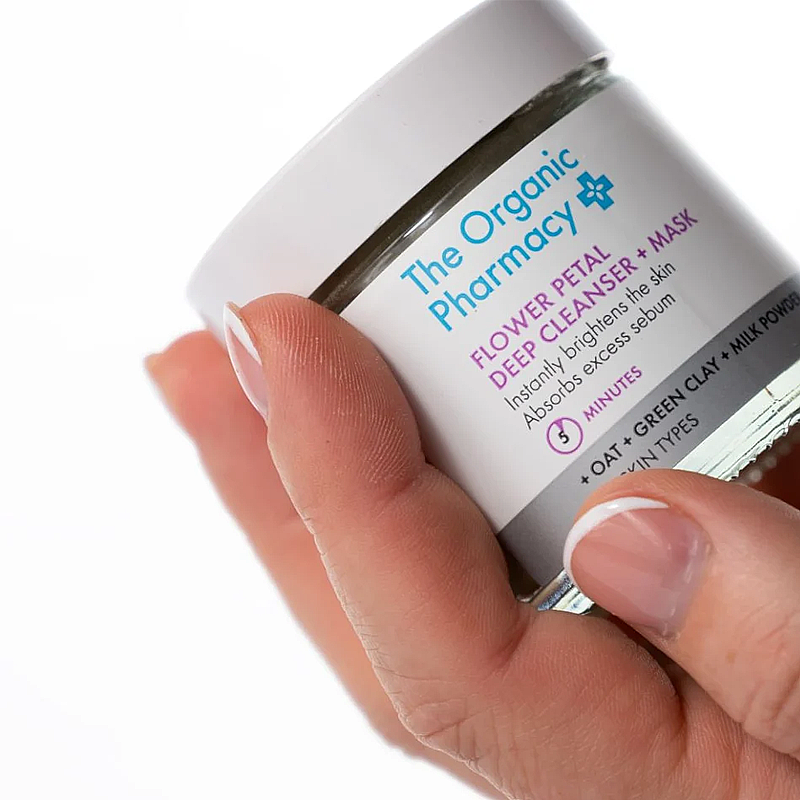 The Organic Pharmacy Flower Petal Deep Cleanser & Mask 40g