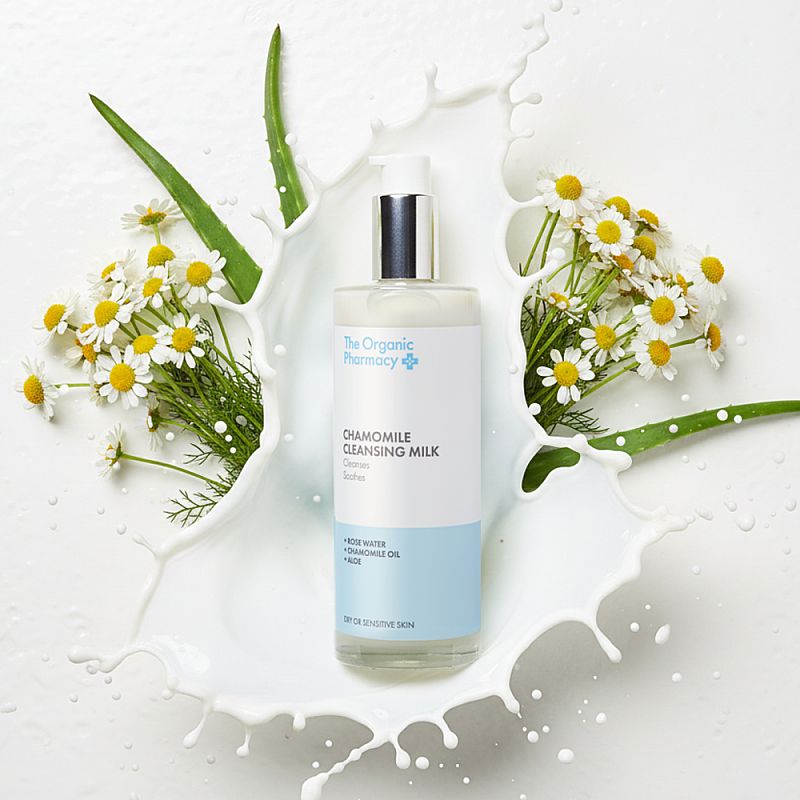 The Organic Pharmacy Rose & Chamomile Cleansing Milk 100ml
