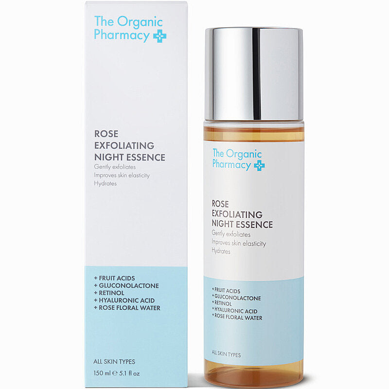 The Organic Pharmacy Rose Exfoliating Night Essence 150ml
