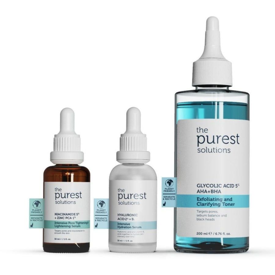The Purest Solutions Pore and Blemish Care Set for Dry Skin 3-Piece