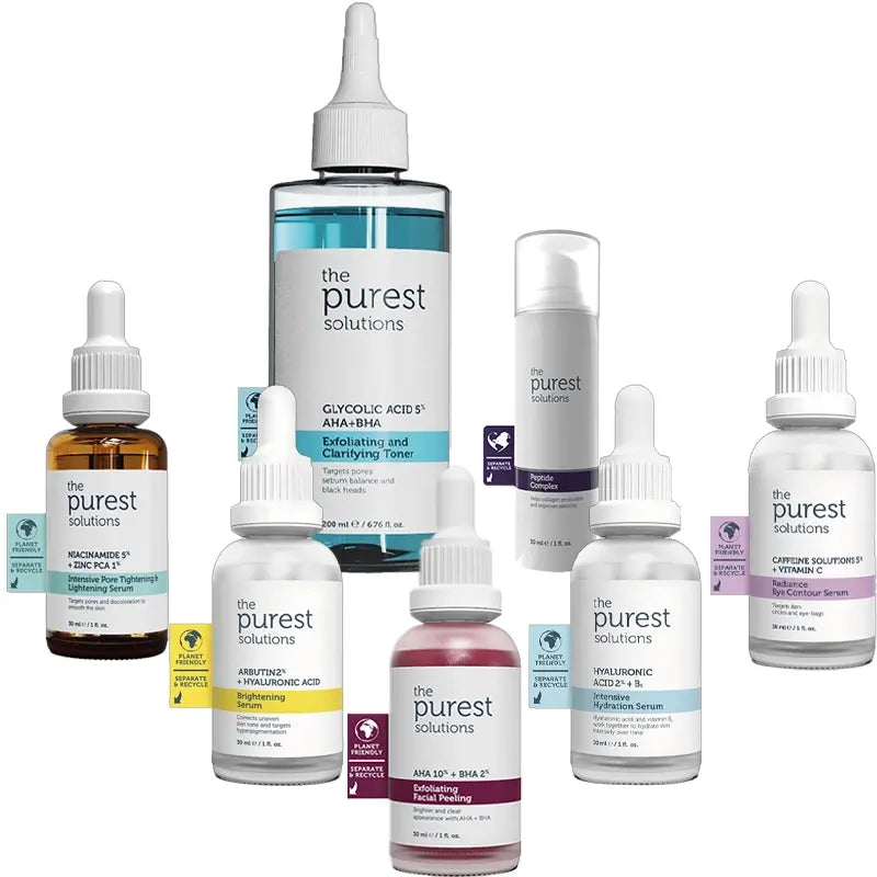 The Purest Solutions Complete Skincare Set 7-Piece Routine