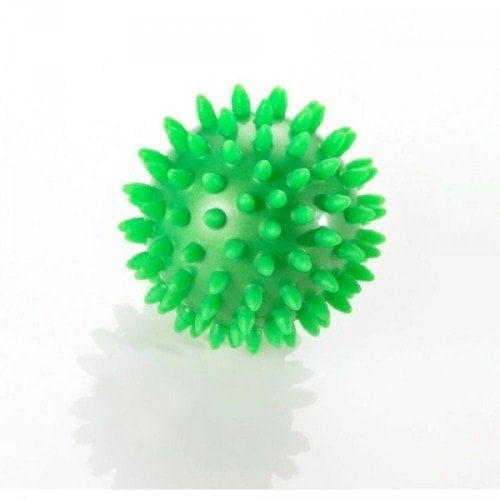 TheraBand Massage Ball Green Spiky Surface for Grip 8 cm