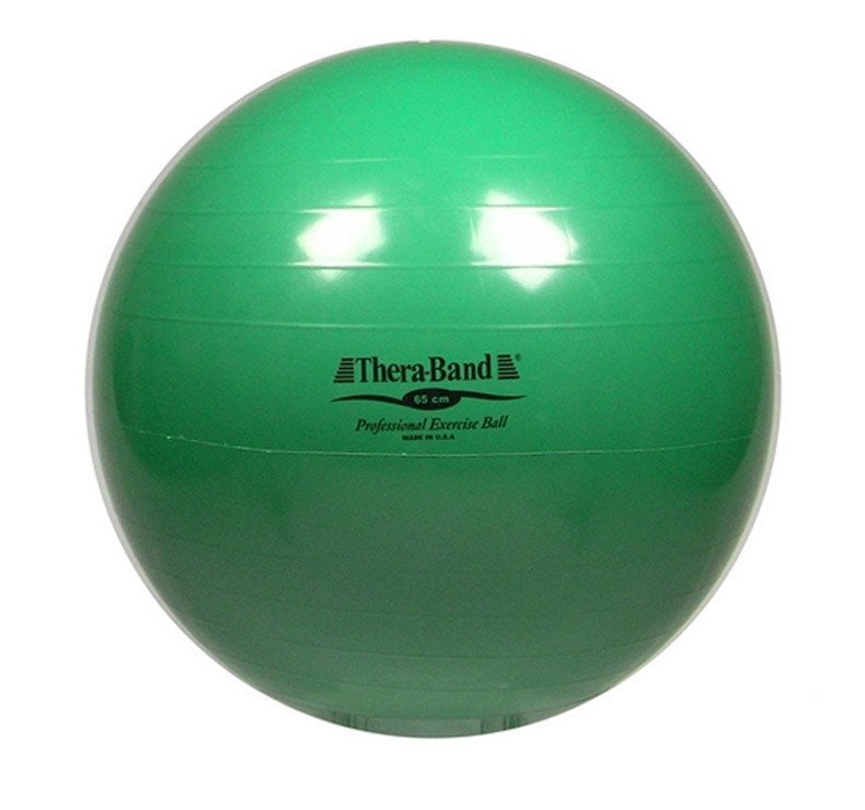 TheraBand Exercise Ball 65cm Anti-Burst Pilates Ball Green