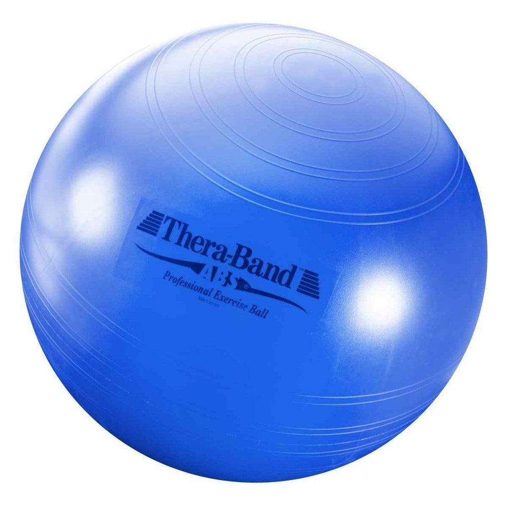 TheraBand 75cm Exercise Ball for Balance and Strength Blue