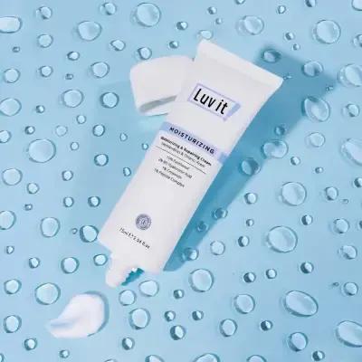 Luv it Moisturizing Cream with Hyaluronic Acid & Panthenol - Anti-Aging Skincare for Dry Skin Luv it Moisturizing Cream - Hyaluronic Acid & Panthenol for Dry Skin moisturizing cream, hyaluronic acid skincare, panthenol skin repair, daily moisturizer, anti-aging cream, skincare for dry skin, sensitive skin care, natural skincare, hydration, skin repair, anti-aging skincare, skincare routine, cosmetic products
