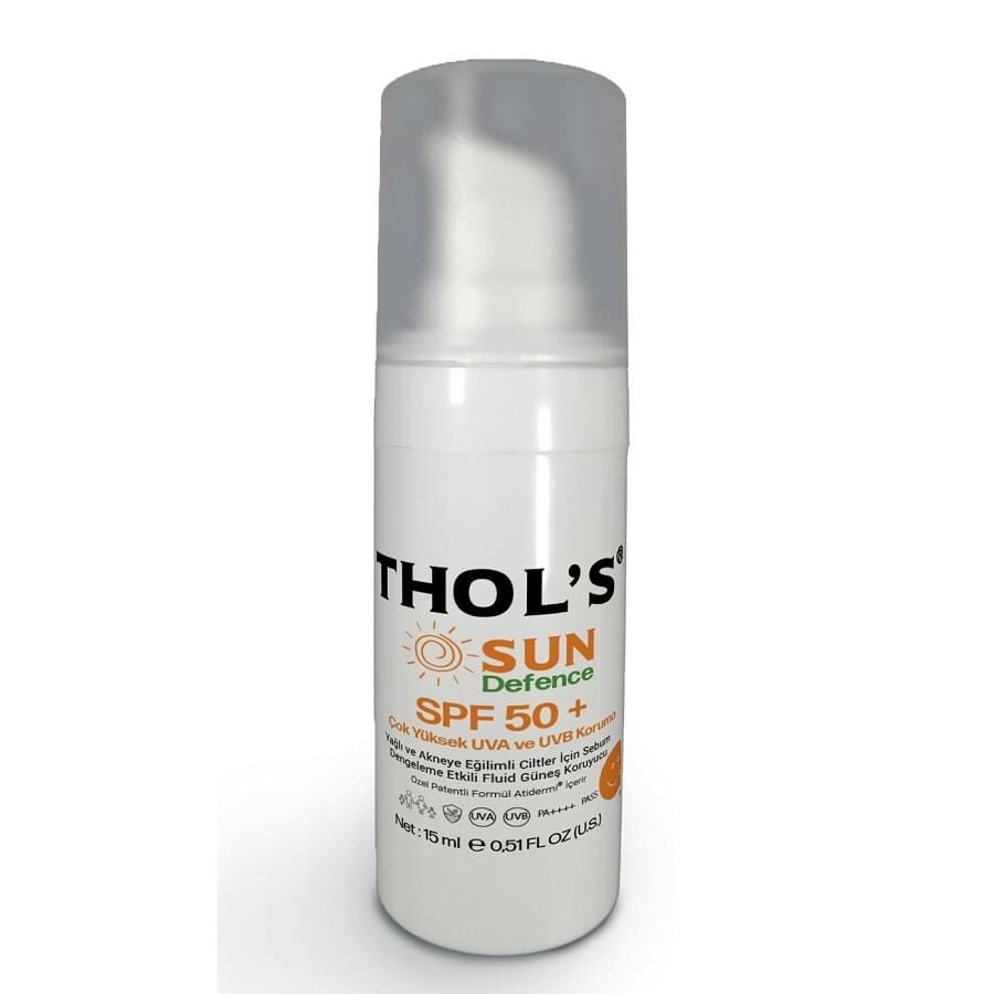 Thols Sun Defence SPF50 Fluid Sebum Balancing Sunscreen 15ml