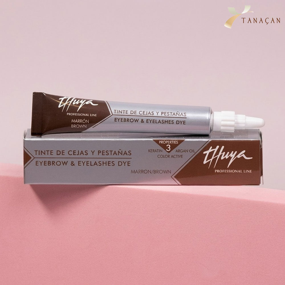 Thuya Brow and Lash Tint Brown for Defined Eyes 14 ml