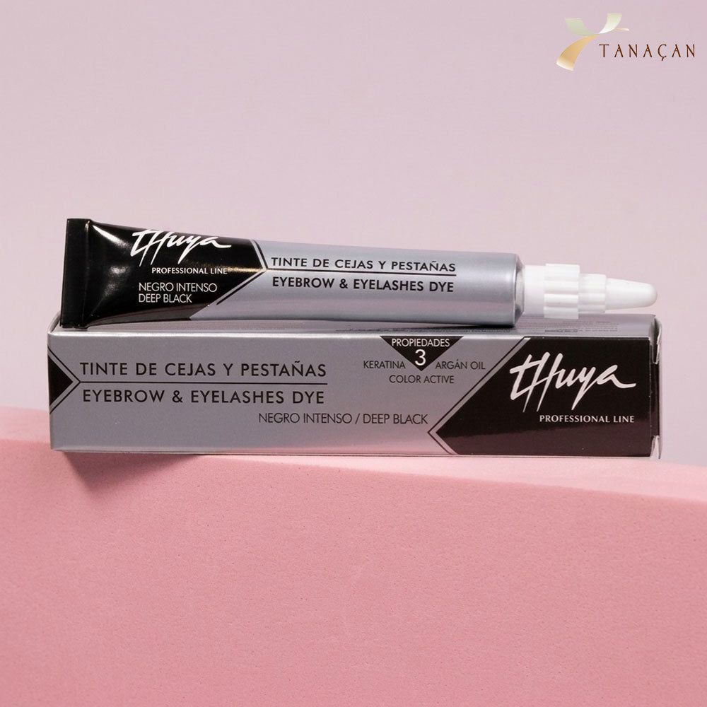 Tanacan Thuya Eyebrow and Eyelash Tint Black 14 ml