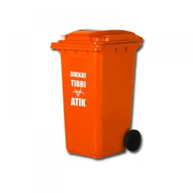 Medical Waste Container 120L Wheeled Disposal Bin