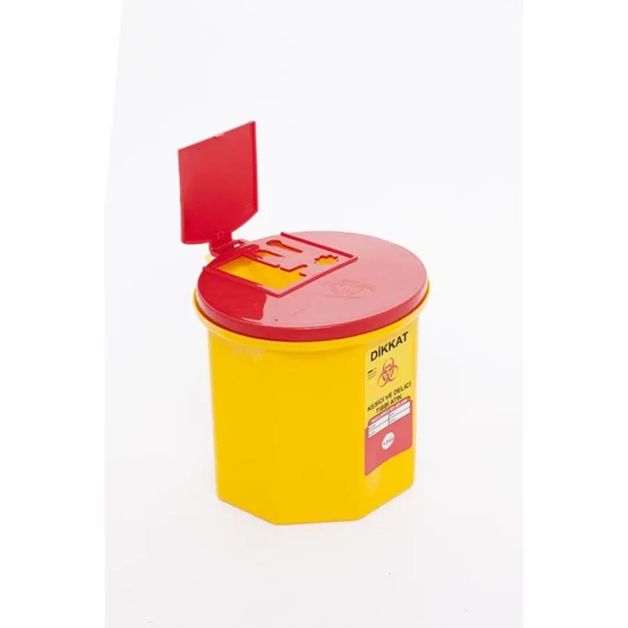 Medical Waste Container Puncture Resistant Bin 1.3L