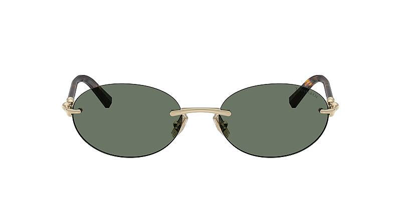 Tiffany 0TF3104D Men's Classic Square Sunglasses 56mm