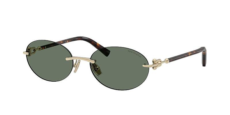 Tiffany 0TF3104D Men's Classic Square Sunglasses 56mm
