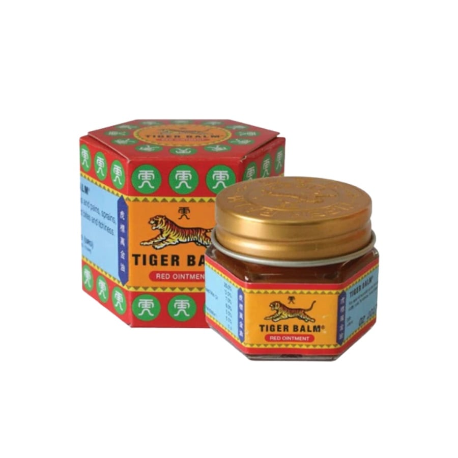 Tiger Balm Red Ointment Warming Muscle & Joint Rub 20g Jar