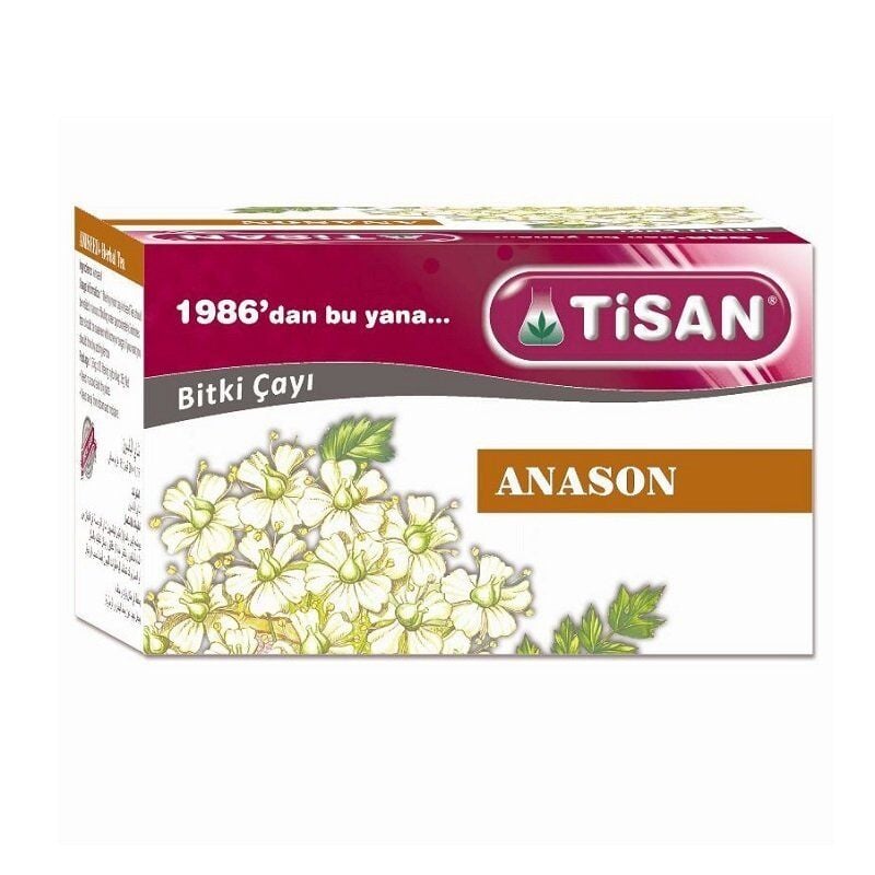 Tisan Anise Herbal Tea Soothing Infusion 20 Tea Bags