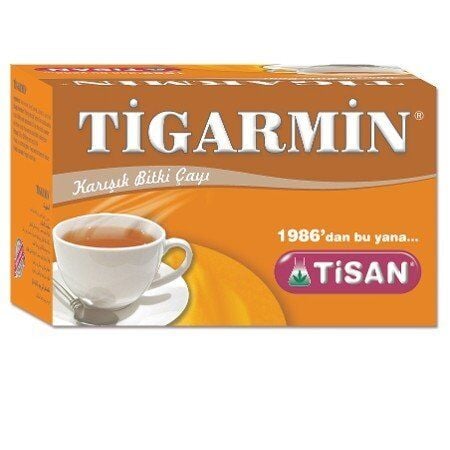Tisan Tigarmin Mixed Herbal Tea for Daily Wellness 20 Bags
