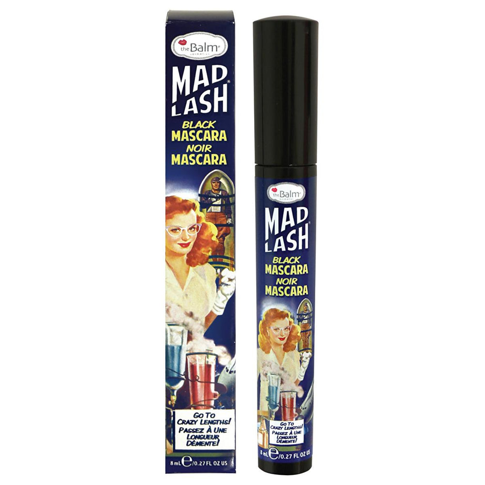 theBalm Mad Lash Maskara - Volumizing & Lengthening Mascara for Dramatic Lashes - Mascara