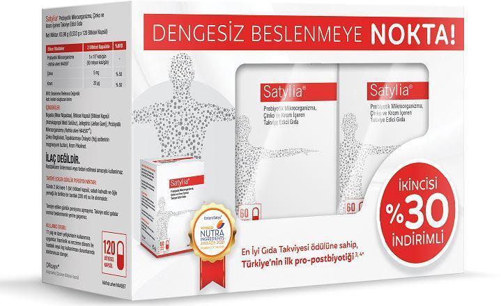 Satylia Probiyotik Supplement - Supports Gut Health with Probiotics, Zinc, and Chromium for Adults and Children Over 11 - image 2