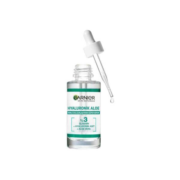 Garnier Skin Naturals Hyaluronik Aloe Süper Serum 30ml - Hydrating Face Serum with Hyaluronic Acid & Aloe Vera - Face Serum