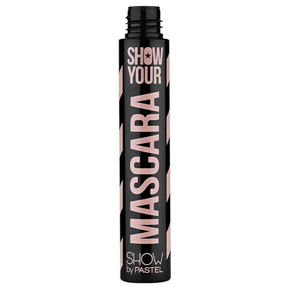 Show by Pastel Vegan Black Mascara - Volume Enhancing, Cruelty Free Cosmetics - Mascara