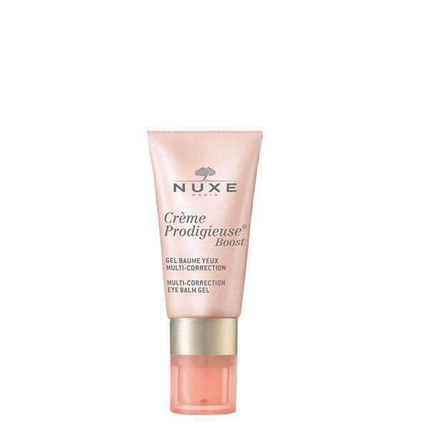 Nuxe Creme Prodigieuse Boost Multi Correction Eye Balm Gel 15ml - Anti-Aging Eye Cream with Jasmine & Caffeine Nuxe Creme Prodigieuse Boost Eye Cream - Anti-Aging Hydration eye cream, anti-aging eye care, hydrating eye balm, paraben-free cosmetics, Nuxe Creme Prodigieuse Boost, multi-correction eye cream, skincare, beauty, cosmetics, anti-aging skincare, eye care products, hydration, skincare routine
