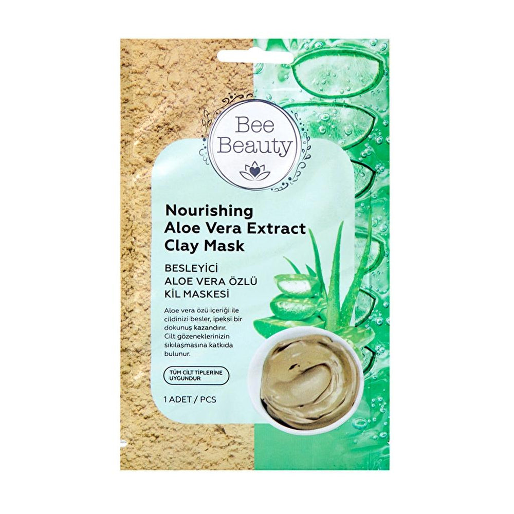 Bee Beauty Nourishing Aloe Vera Clay Mask for Hydration 100ml
