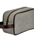 Eklips Canvas Men's Grooming Bag with Durable Zipper