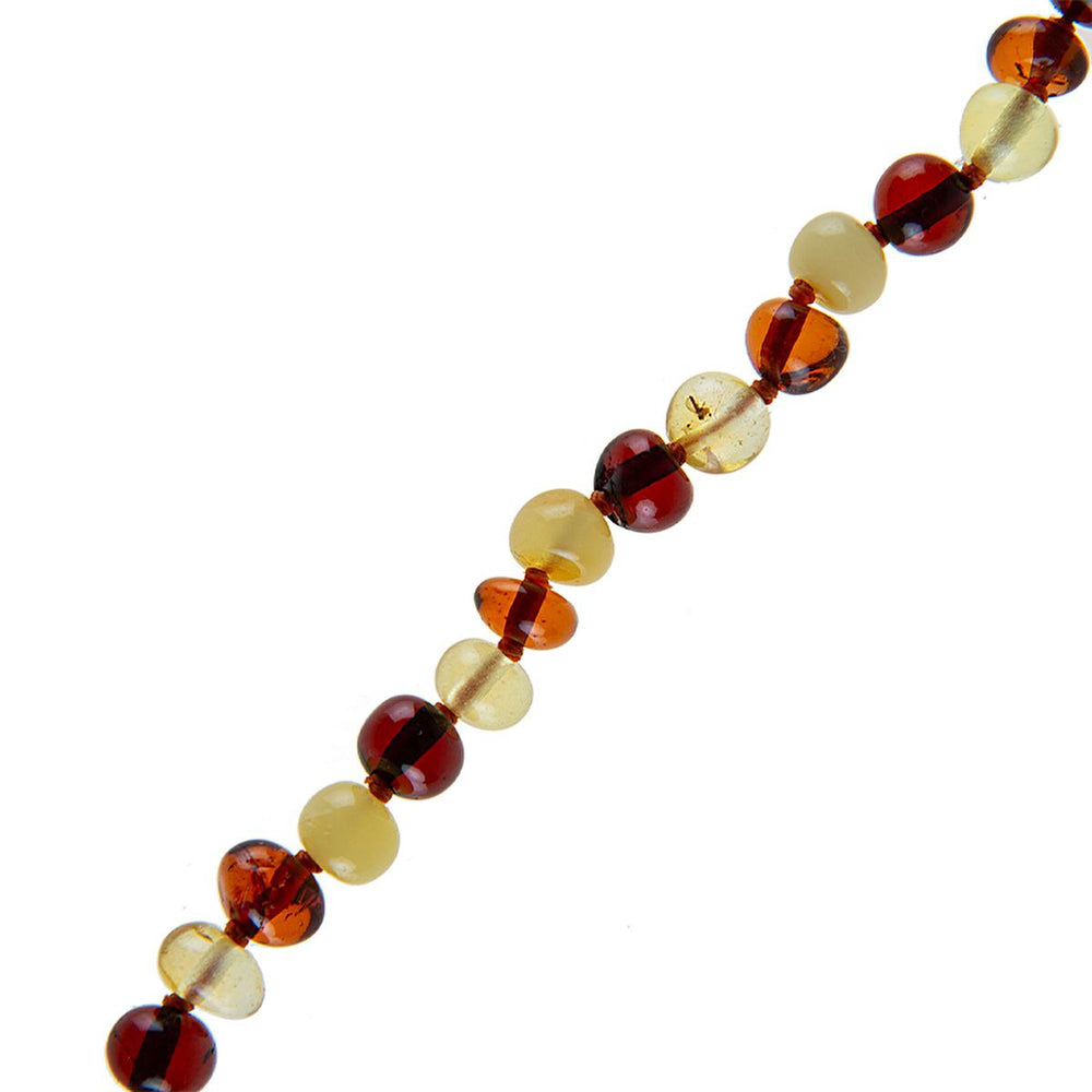 Babyjem Amber Teething Bracelet for Babies - Natural Pain Relief, Individually Knotted Amber Stones - view 5