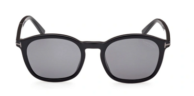 Tom Ford 1020-N 01D Square Black Sunglasses 52mm