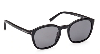 Tom Ford 1020-N 01D Square Black Sunglasses 52mm