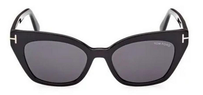 Tom Ford 1031 01A Classic Black Square Sunglasses 52mm