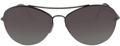 Tom Ford TF566 18Z Silver Metal Gradient Sunglasses 60mm
