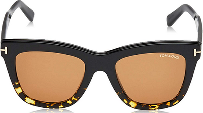 Tom Ford 685 05E Black Havana Brown Lens Sunglasses