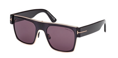 Tom Ford TF 1073 01A Black Square Sunglasses 54mm