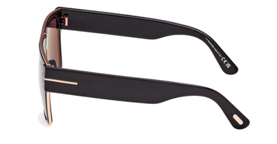 Tom Ford TF 1073 01A Black Square Sunglasses 54mm