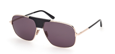 Tom Ford TF 1096 28A Gold Metal Aviator Sunglasses 62mm