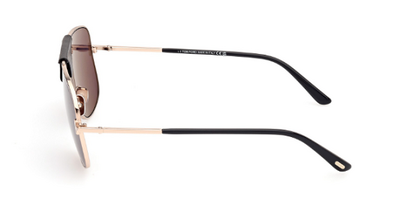 Tom Ford TF 1096 28A Gold Metal Aviator Sunglasses 62mm