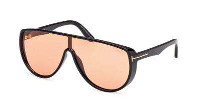 Tom Ford TF 1182 05E Black Square Sunglasses 138mm