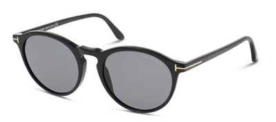 Tom Ford TF 904 01A Black Square Sunglasses 50mm