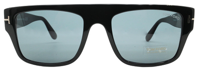 Tom Ford TF 907 01V Black Square Sunglasses 55mm