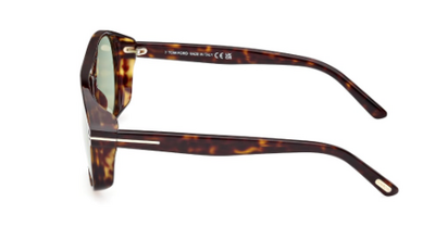 Tom Ford TF1022 52N Patterned Bone Sunglasses 58mm