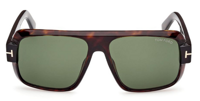 Tom Ford TF1101 52N Tortoise Shell Square Sunglasses 58mm