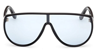 Tom Ford TF1182 01V Black Square Sunglasses 138mm