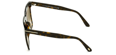 Tom Ford TF764 52K Brown Gradient Square Sunglasses