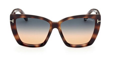 Tom Ford TF920 53P Gradient Lens Bone Pattern Sunglasses