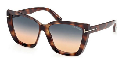 Tom Ford TF920 53P Gradient Lens Bone Pattern Sunglasses