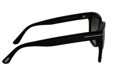 Tom Ford TF952 01B Black Square Gradient Sunglasses 55mm