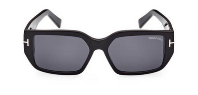 Tom Ford TF989 01A Black Square Sunglasses 56mm