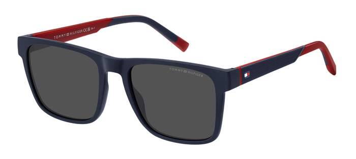 Tommy Hilfiger TH 2144/S Classic Square Men's Sunglasses 55mm