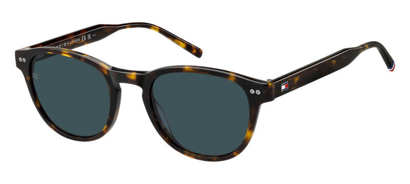 Tommy Hilfiger TH 2186/S Blue Polarized Men's Sunglasses 51mm